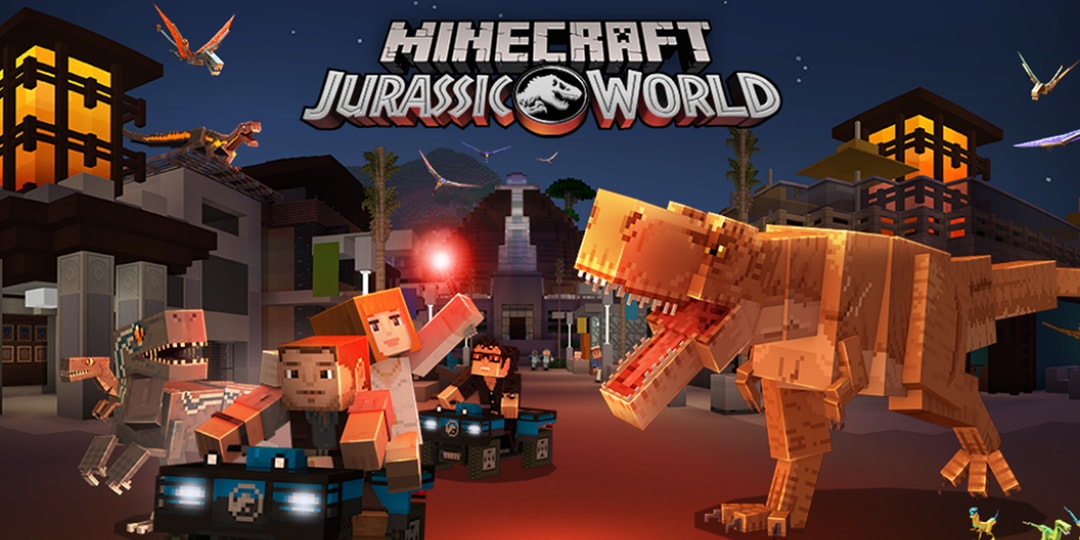 «Minecraft» использует «Мир Юрского периода» для последнего DLC