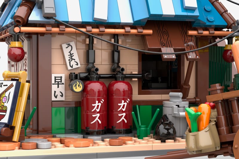 Naruto Ichiraku Ramen Shop LEGO IDEAS Set Project Hypebeast