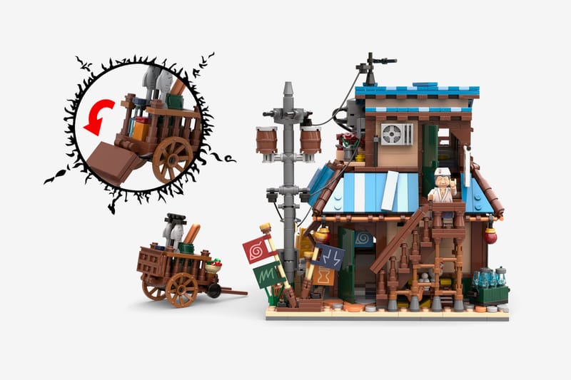 Naruto Ichiraku Ramen Shop LEGO IDEAS Set Project Hypebeast