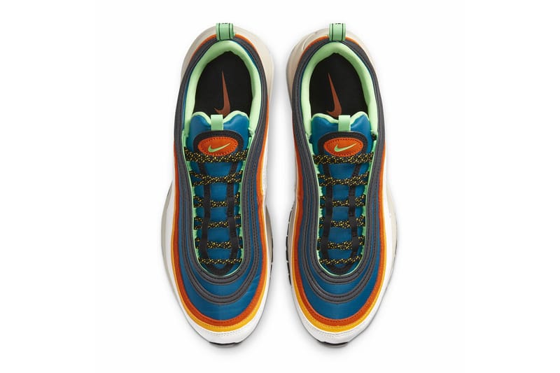 Air max 97 discount mens green and orange