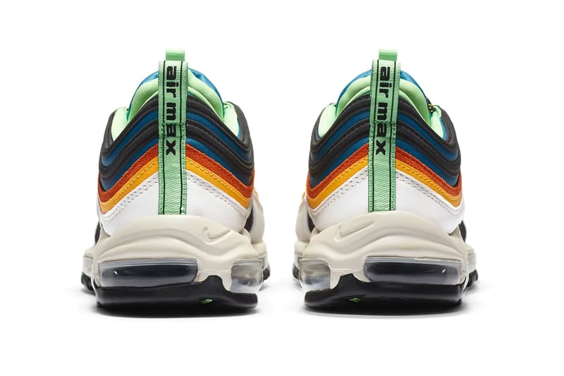 Air max 97 white green outlet orange