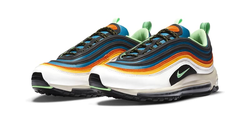 Air max 97 shop green and orange