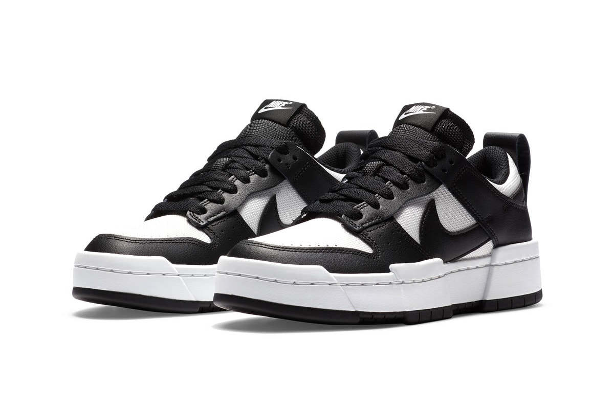 women's dunk low black x nby pack