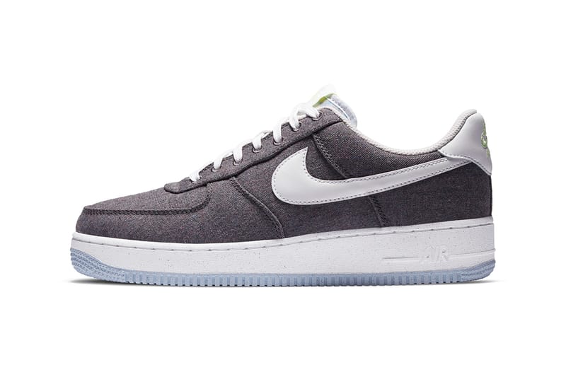Nike air force 1 cheap recycled canvas pack grey