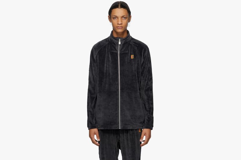 NikeCourt Drops Gray Velour Tennis Tracksuit | Hypebeast