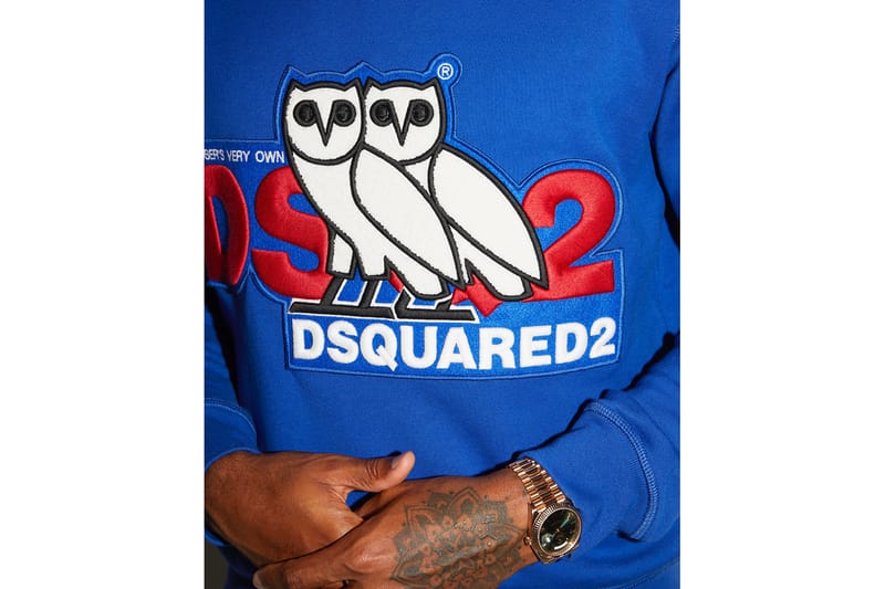 Dsquared discount owl hoodie