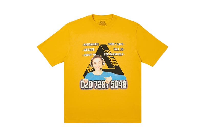 Tシャツ・カットソー Palace Dude T-Shirt TEE AW FW 20 2020 Palace Dude T-Shirt Black Men's - FW20 - US