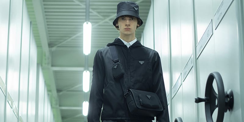 Prada bucket hat online selfridges