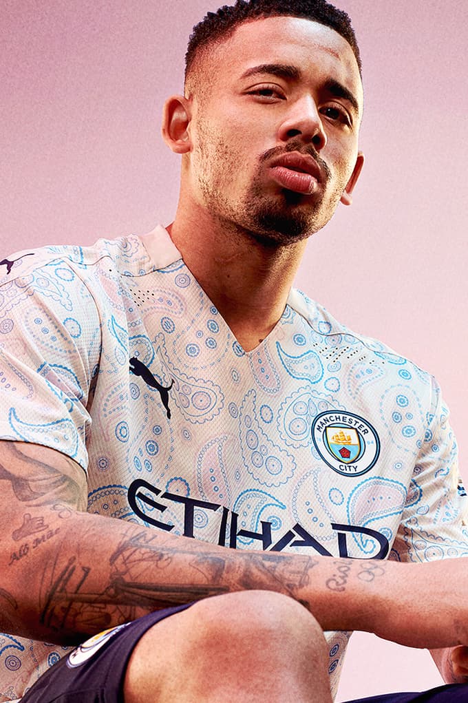 Manchester City 2020/21 Paisley Third Kit by PUMA | HYPEBEAST