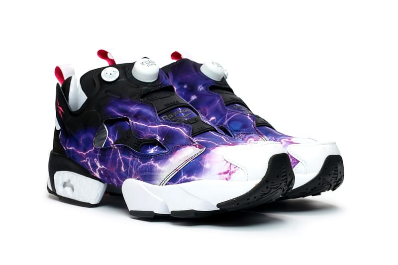 Reebok insta sale pump purple