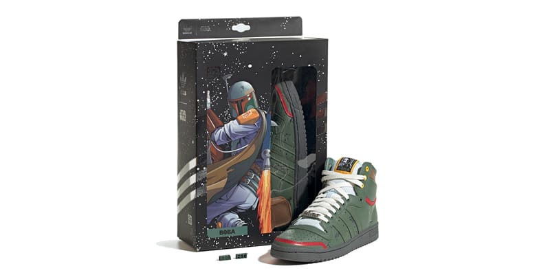 'Star Wars' x adidas Top Ten Hi Boba Fett Release Date | Hypebeast