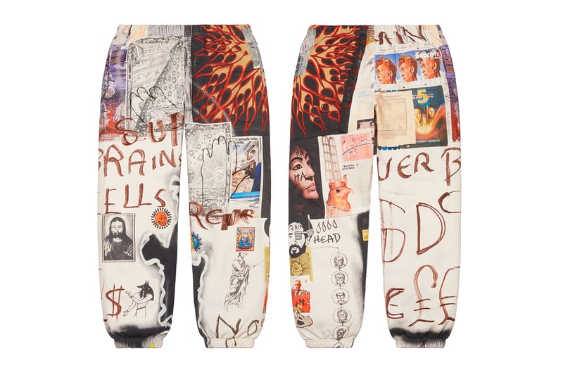 Supreme big letters sweater multicolor clearance jeans