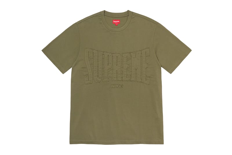 Supreme top cutout tee