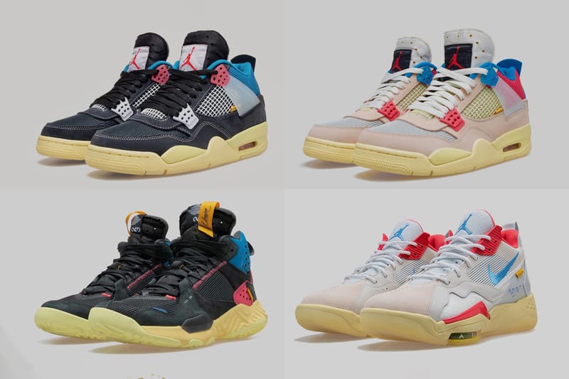 Union x Air Jordan 4, Delta Mid & Zoom 92 Release Info | Hypebeast