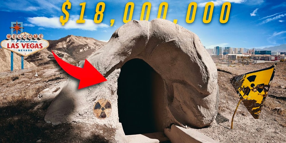 18M USD Underground Las Vegas Cold War Bunker House Inside Look