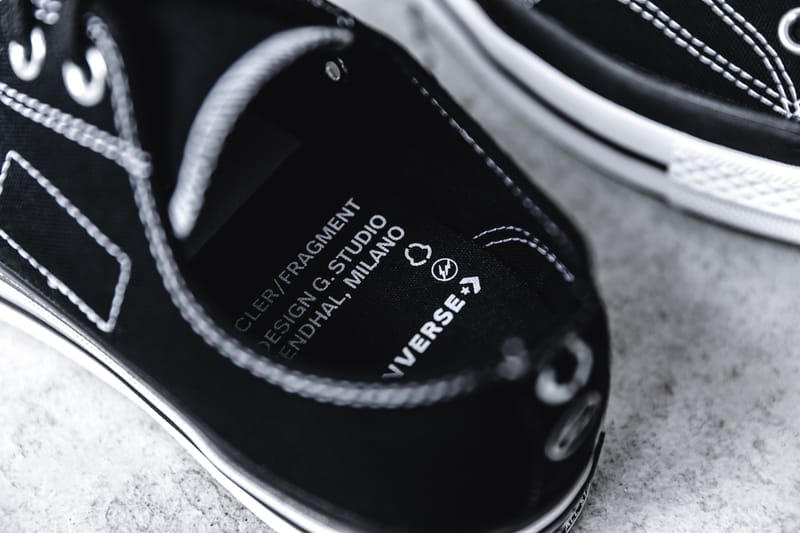 Closer Look: 7 MONCLER x fragment design x Converse Chuck 70
