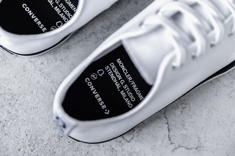 Closer Look: 7 MONCLER x fragment design x Converse Chuck 70