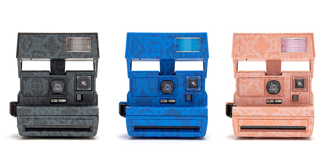 CLOT выпустит три камеры Polaroid 600 Silk Royale