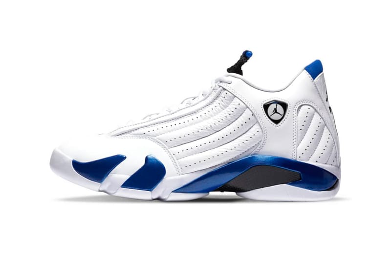 Jordan 14 blue deals and grey