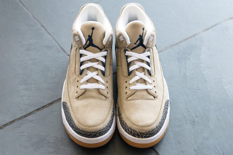 air jordan 3 denim on feet