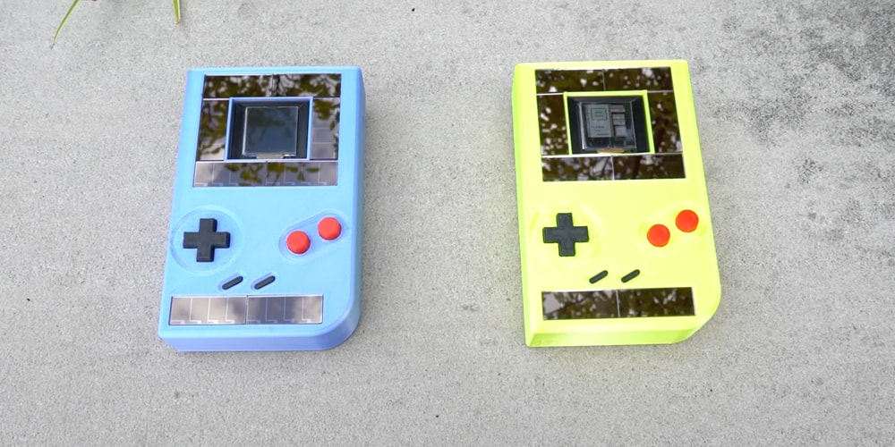 Этот Game Boy без батареек работает вечно, используя солнечную энергию