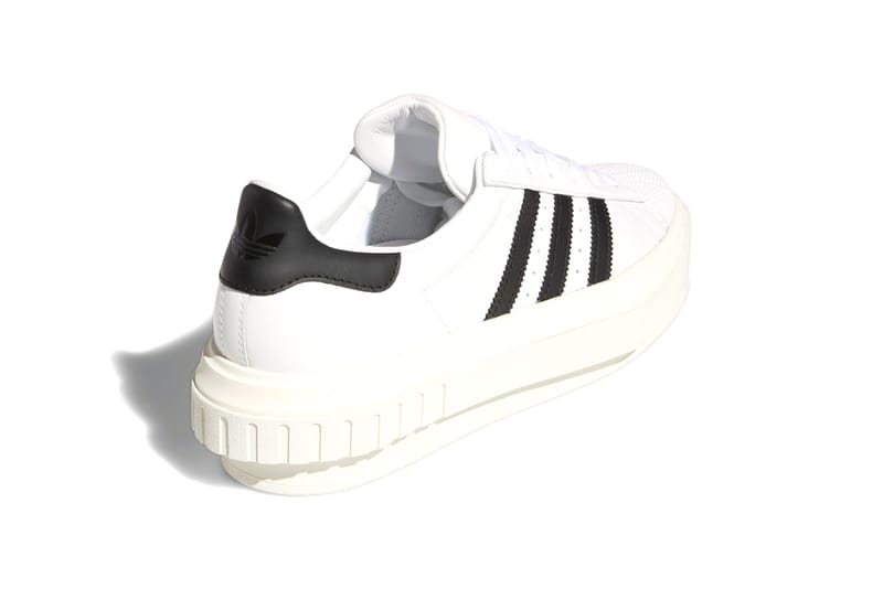 Superstar on sale platform black