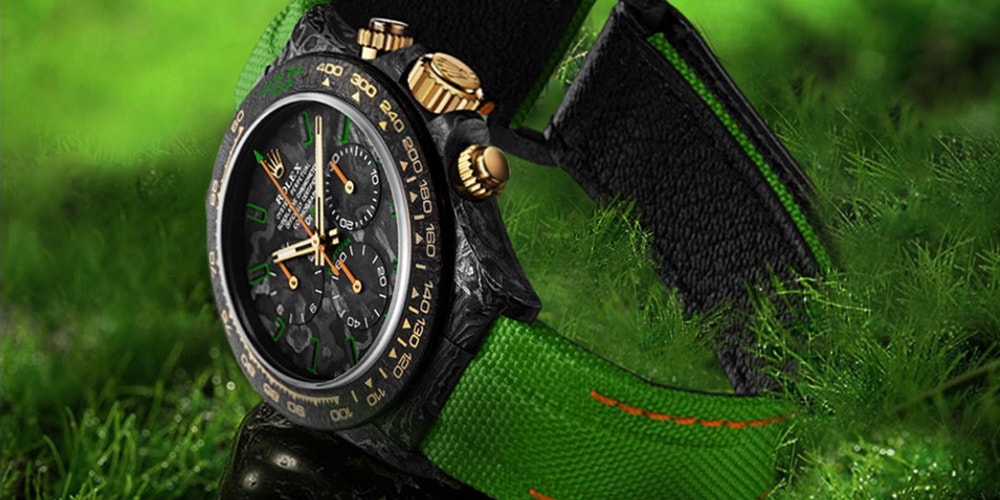 DiW выпускает новые часы Daytona Carbon-Lime стоимостью 48 000 долларов США