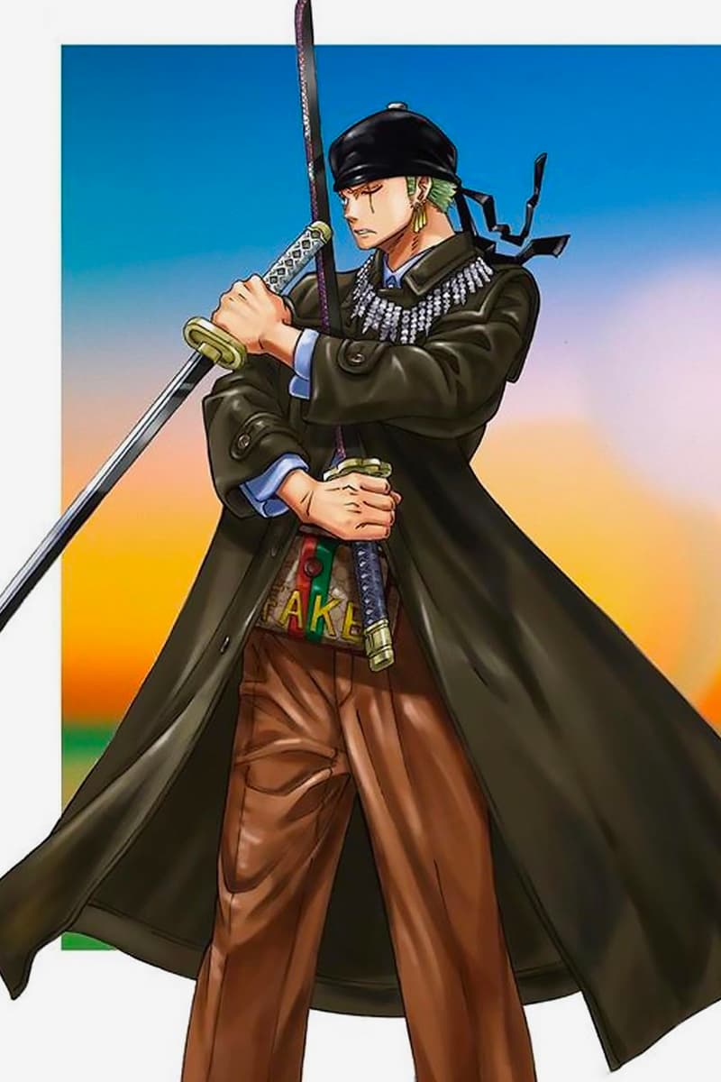 Eiichiro Oda 'One Piece' x Gucci Lookbook HYPEBEAST