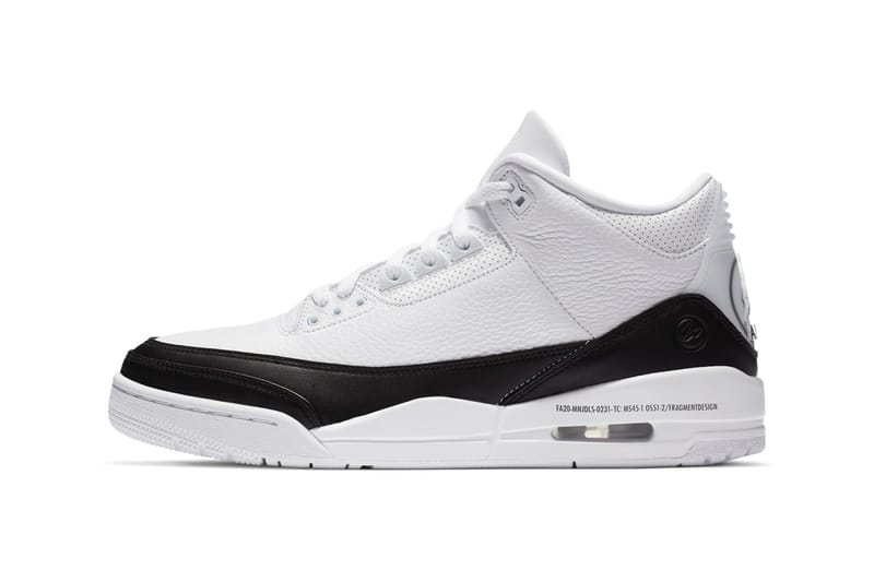 fragment design x Air Jordan 3 Retro SP Official Look | Hypebeast