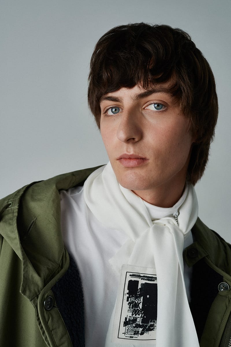 Fred perry x on sale raf simons oversized jacket