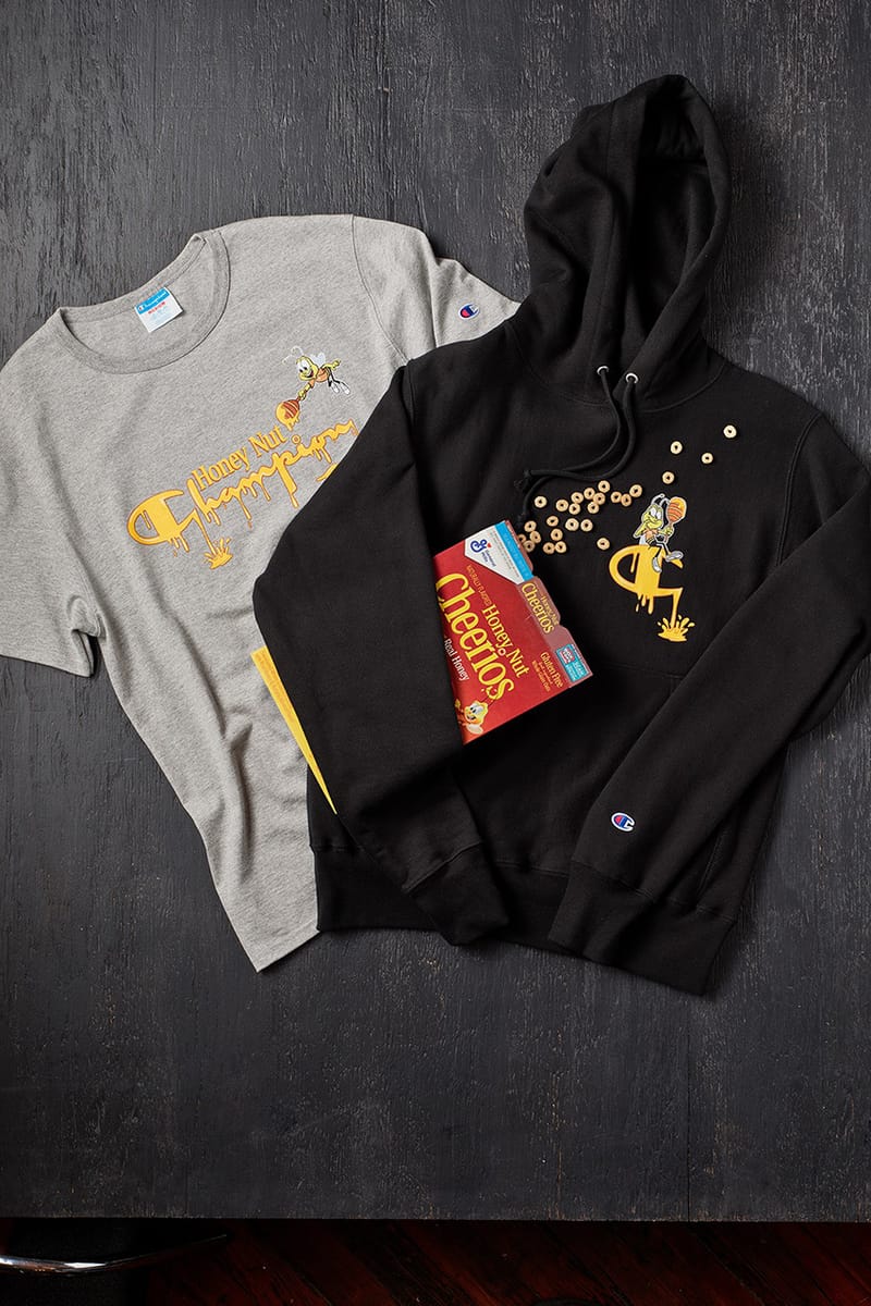 Champion honey nut cheerios hoodie new arrivals