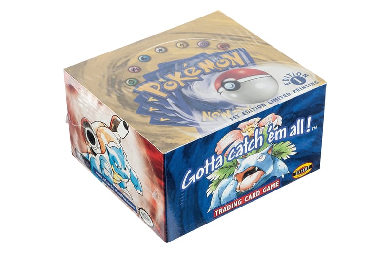 ポケモンカード box base set 1999 1st Edition海外版 Pokémon 1999 First-Edition Box Set Auction Record | Hypebeast