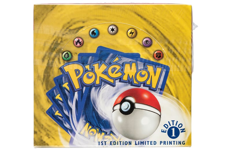 ポケモンカード box base set 1999 1st Edition海外版 Pokémon 1999 First-Edition Box Set Auction Record | Hypebeast