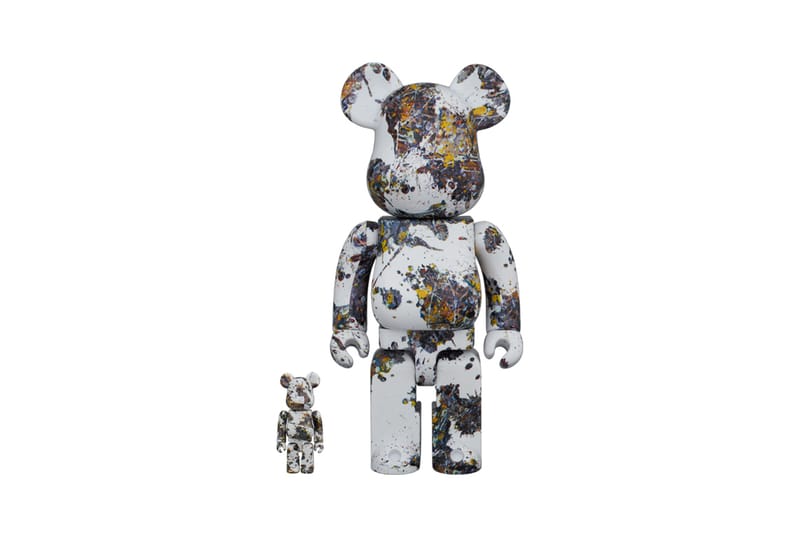 BE@RBRICK Jackson Pollock SPLASH