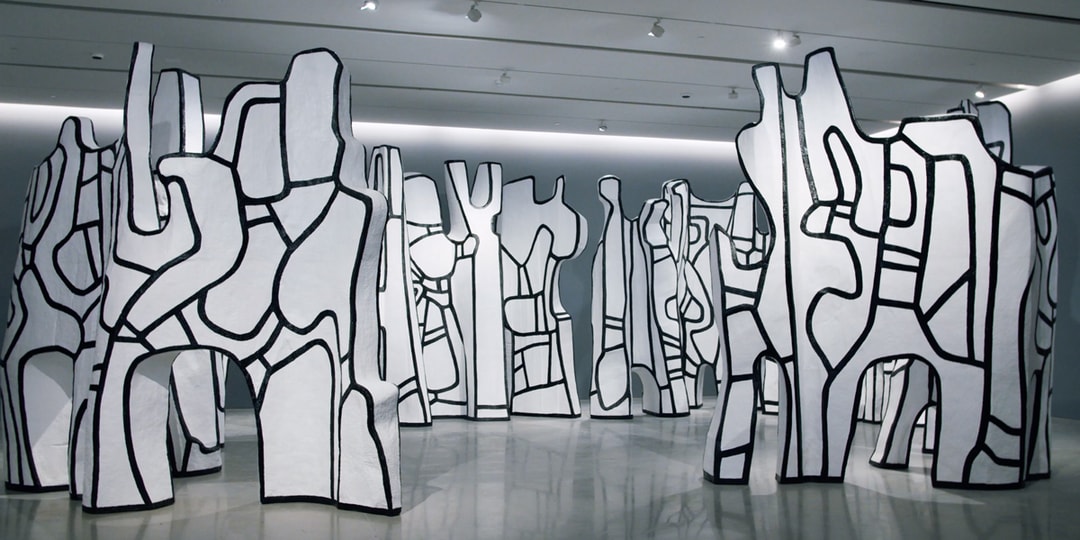 В галерее Pace представлена ​​монолитная инсталляция Жана Дюбюффе «Цирк»