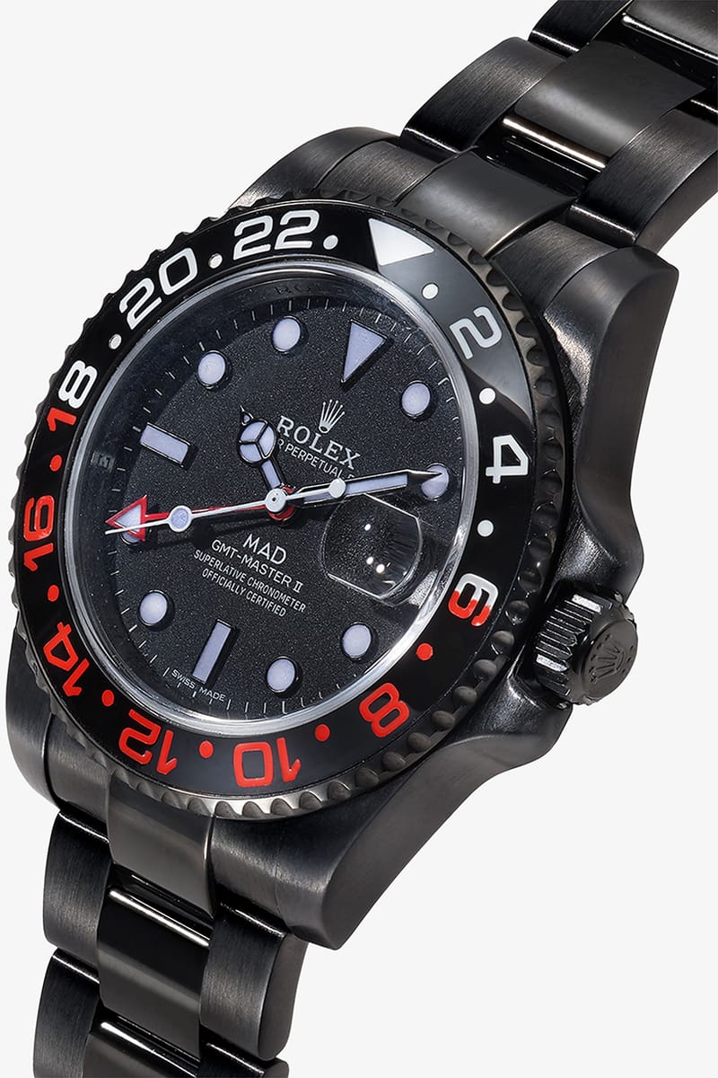 Gmt master 2 black on sale red