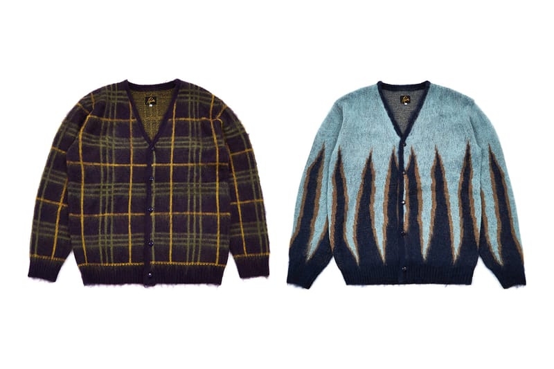 NEEDLES Mohair Cardigans Plaid Information | Hypebeast