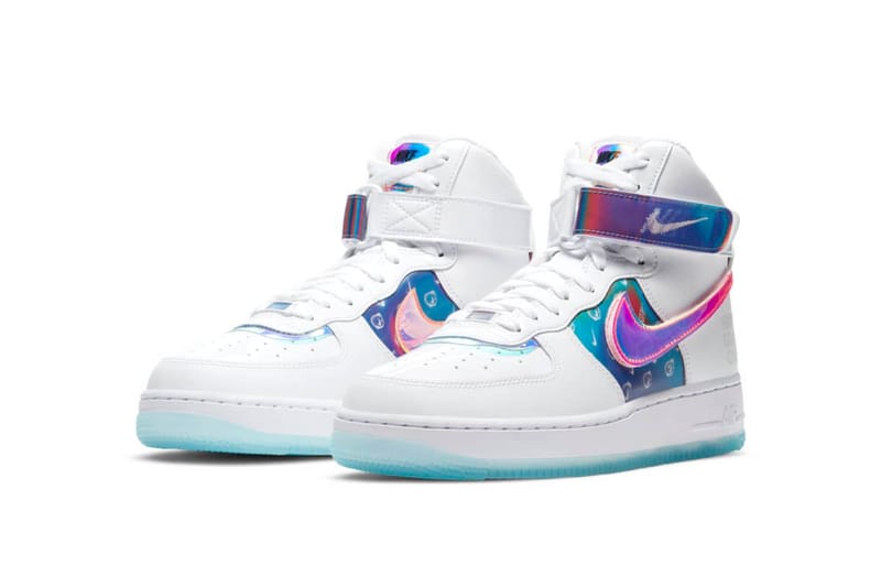 Nike air force 1 high clearance hologram