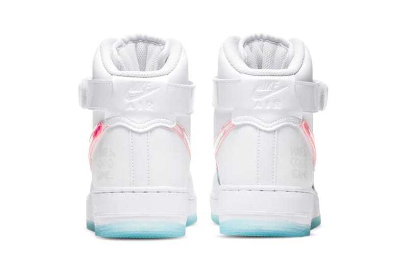 Nike sales white holographic