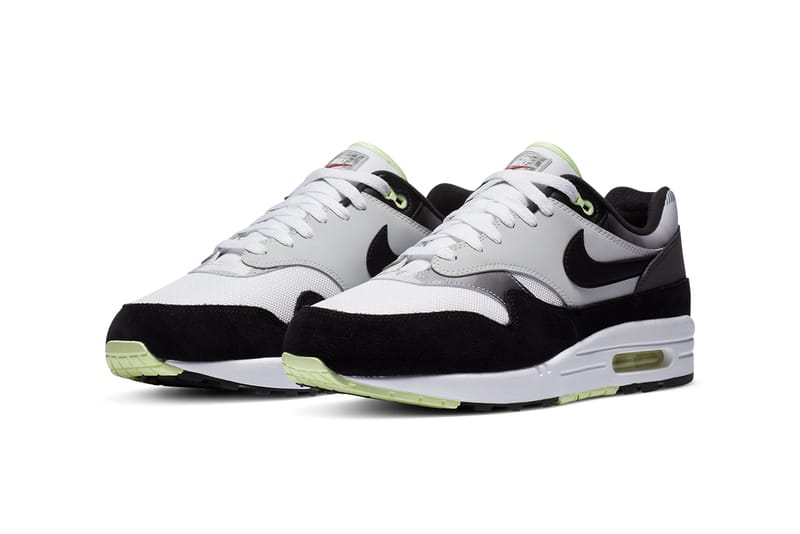 Air max 1 hot sale black green