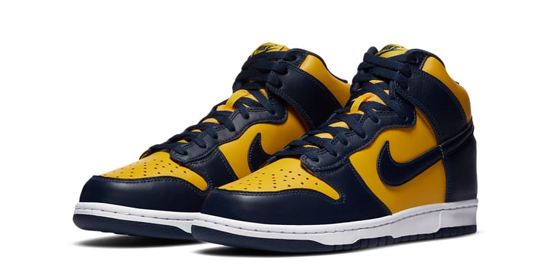 Nike Dunk High Michigan 2020 Release Date u0026 Info | Hypebeast