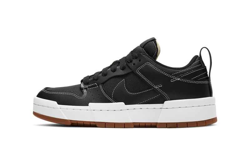 dunk low disrupt black on feet