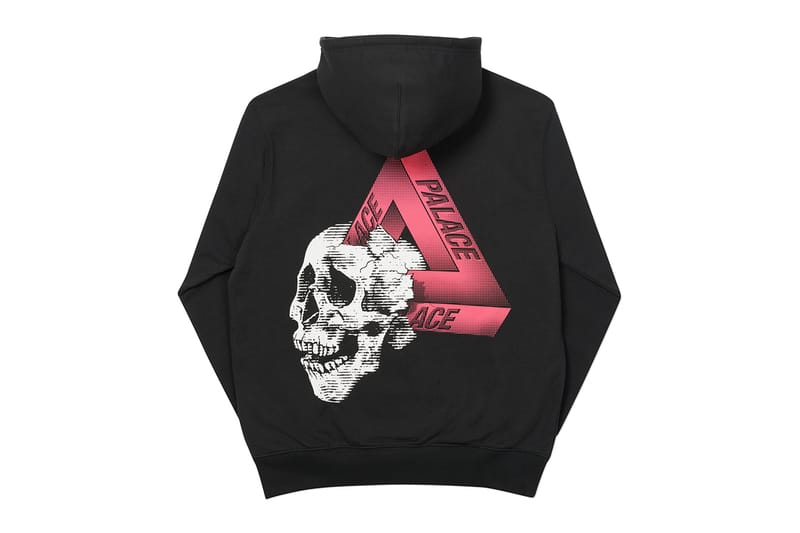 Palace shop skull hoodie