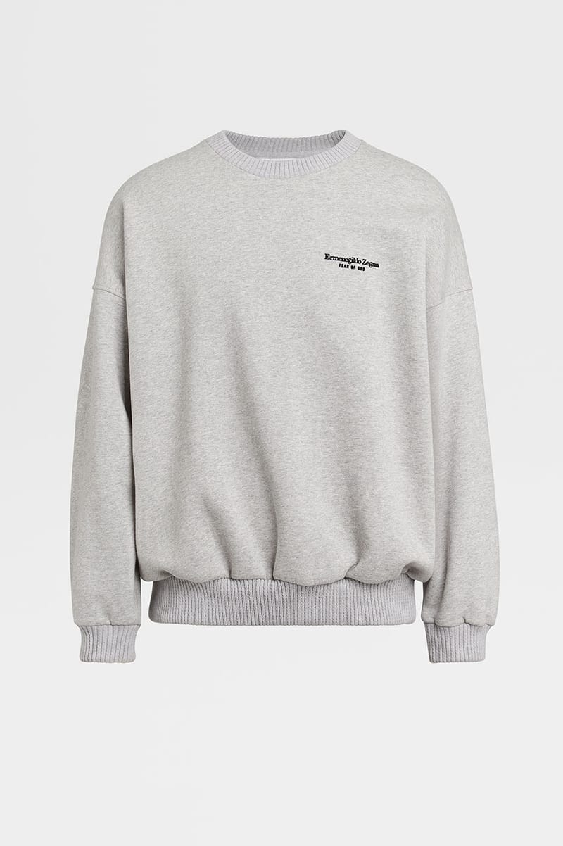 Fear of god discount x zegna sweatshirt