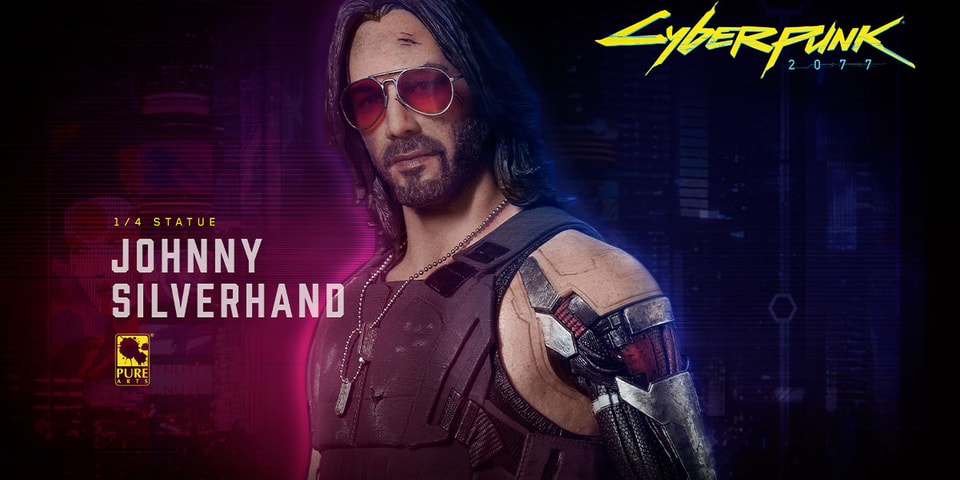 PureArts 'Cyberpunk 2077' Johnny Silverhand Statue | Hypebeast