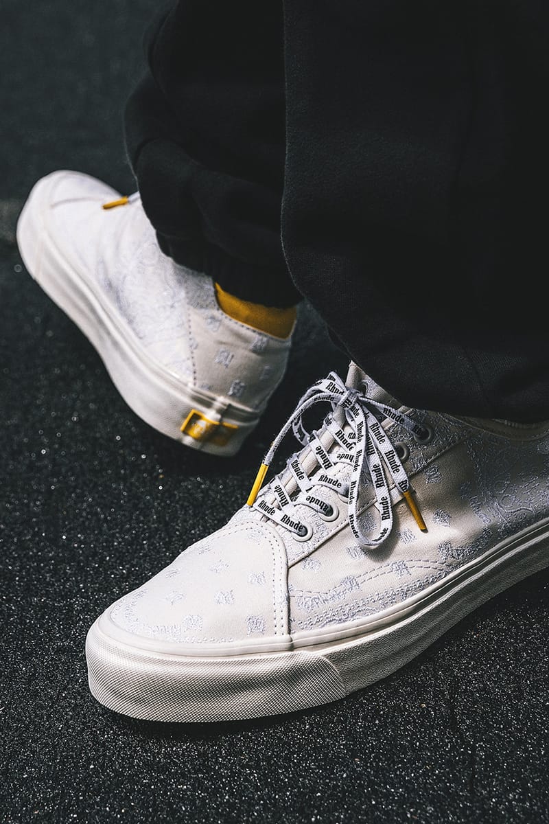 Rhude vans release sales date