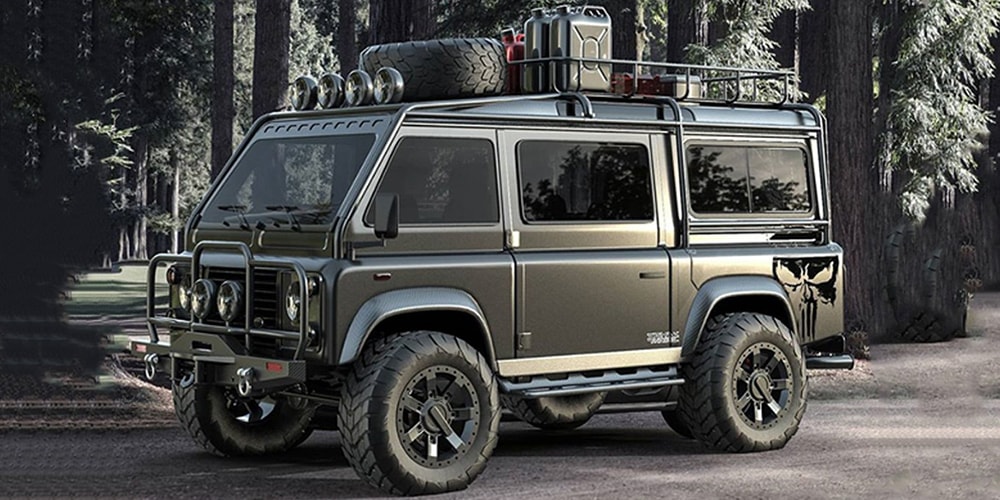 Рендеринг Land Rover Van Defender от Самира Таможни готов к битве апокалипсиса