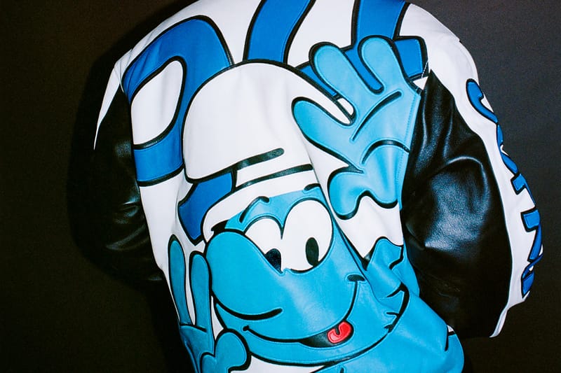 Smurfs supreme hoodie hot sale