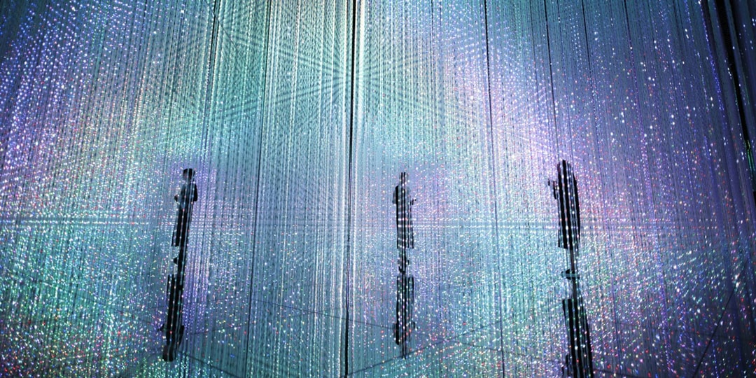 Погрузитесь в трехмерный световой душ от TeamLab