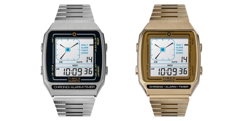 TIMEX Q LCA ゴールド　電池交換済み timex-q-lca-reissue-digital-
